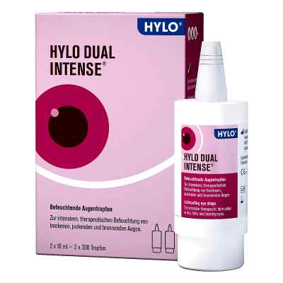 Hylo Dual Intense Augentropfen 2X10 ml od URSAPHARM Arzneimittel GmbH PZN 17845084