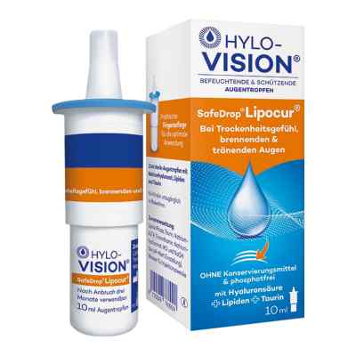 Hylo-vision Safedrop Lipocur Augentropfen 10 ml od OmniVision GmbH PZN 16009612