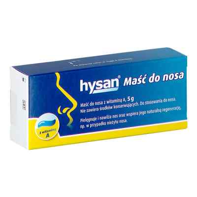 Hysan maść do nosa z witaminą A 5 g od URSAPHARM ARZNEMITTEL GMBH PZN 08302886