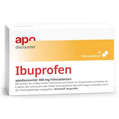 Ibuprofen Apodiscounter 400 Mg tabletki powlekane 50 szt. od Fairmed Healthcare GmbH PZN 18188234