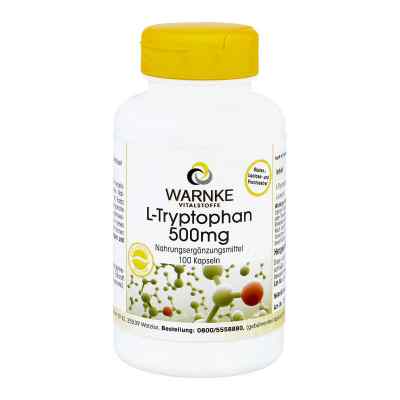 L-tryptophan 500 mg Kapseln 100 szt. od Warnke Vitalstoffe GmbH PZN 13835172
