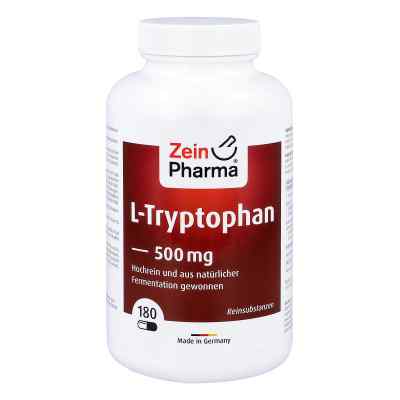 L-tryptophan 500 Mg Kapseln 180 szt. od ZeinPharma Germany GmbH PZN 17518882