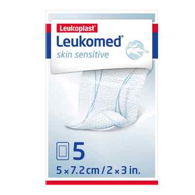 Leukomed Skin Sensitive Steril 5x7,2 Cm 5 szt. od BSN medical GmbH PZN 17410989