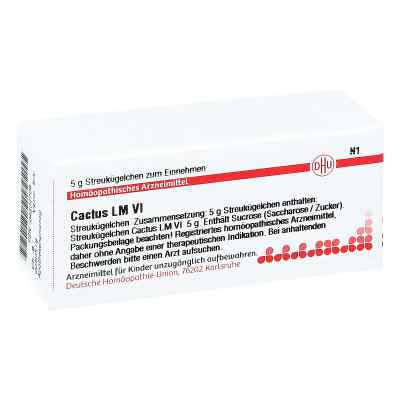 Lm Cactus Vi Globuli 5 g od DHU-Arzneimittel GmbH & Co. KG PZN 04502709