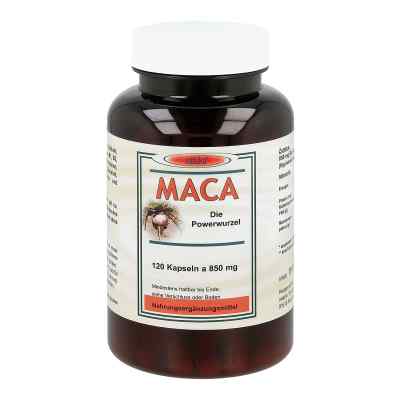 Maca 850 mg kapsułki 120 szt. od natuko Versand PZN 06465993