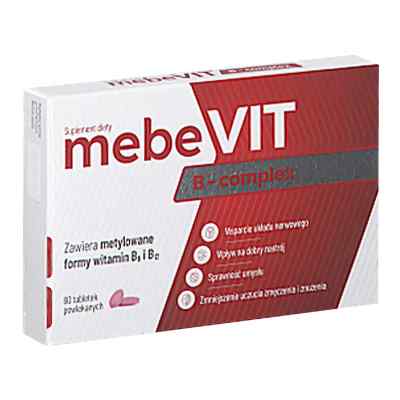 Mebevit B-Complex tabletki powlekane 60  od  PZN 08304892