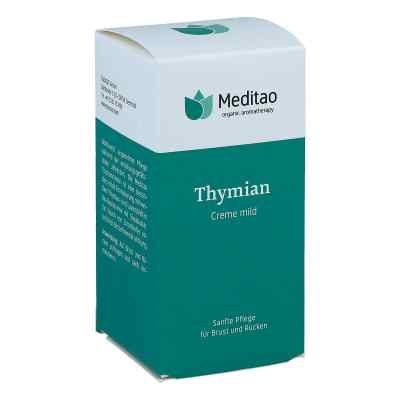 Meditao Thymiancreme mild 50 ml od TAOASIS GmbH Natur Duft Manufaktur PZN 10557100