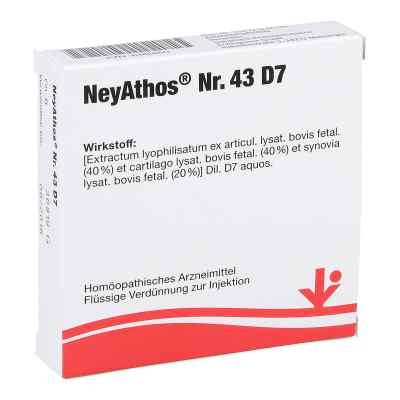 Neyathos Nr.43 D7 ampułki 5X2 ml od vitOrgan Arzneimittel GmbH PZN 06486860