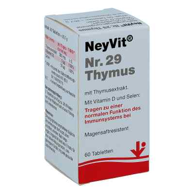 Neyvit Nummer 2 9 Thymus magensaftresistente tabletki 60 szt. od vitOrgan Arzneimittel GmbH PZN 13421217
