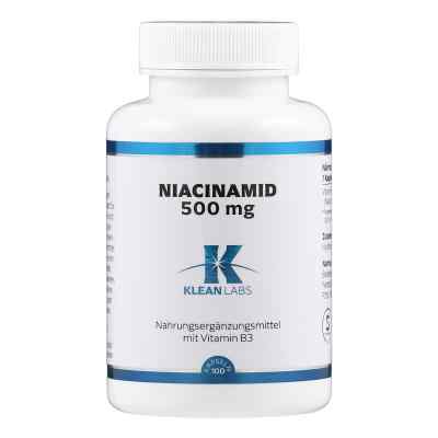 Niacinamid B3 500 mg Kapseln 100 szt. od Supplementa GmbH PZN 13517207