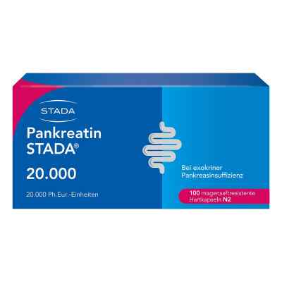 Pankreatin Stada 20.000 kapsułki 100 szt. od STADA Consumer Health Deutschland GmbH PZN 14307765