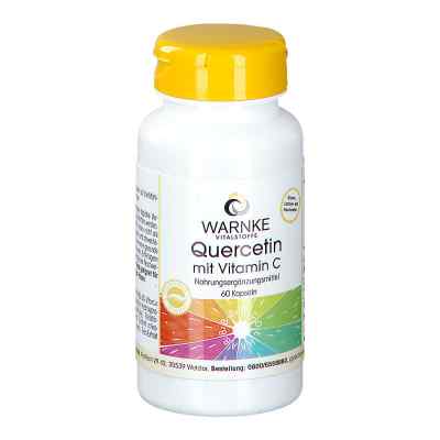 Quercetin mit Vitamin C Kapseln 60 szt. od Warnke Vitalstoffe GmbH PZN 12343685