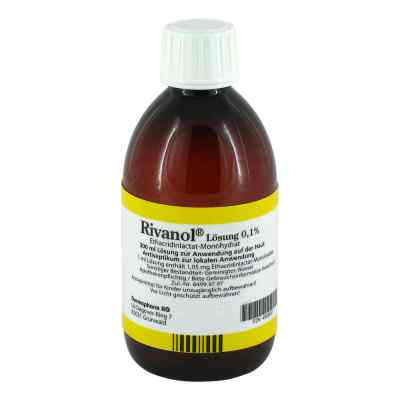 Rivanol 0,1% roztwór 300 ml od DERMAPHARM AG PZN 04908587