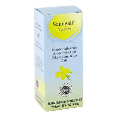 Sanugall Tabletten 80 szt. od SANUM-KEHLBECK GmbH & Co. KG PZN 06198291