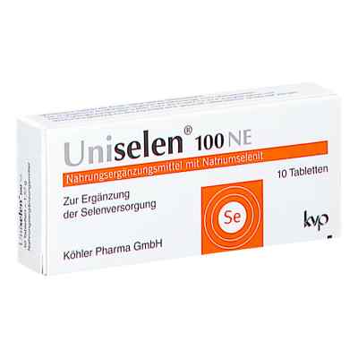 Uniselen 100 Ne Tabl. 1X10 szt. od Köhler Pharma GmbH PZN 05747494