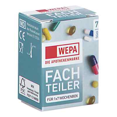 Wepa 1x7 Fachteiler 7 St. 1 op. od WEPA Apothekenbedarf GmbH & Co KG PZN 18877933