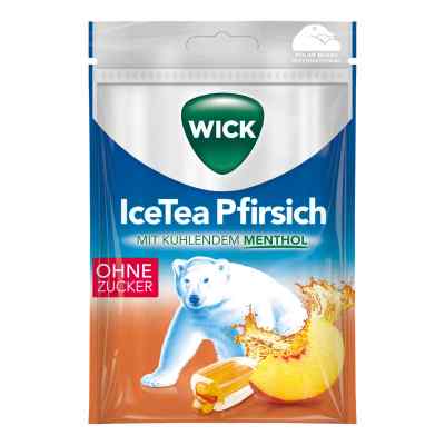 Wick Icetea Pfirsich Bonbons O.zucker 72 g od Dallmann's Pharma Candy GmbH PZN 18165670