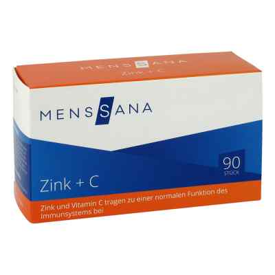 Zink+c Menssana pastylki do ssania 90 szt. od MensSana AG PZN 12354660
